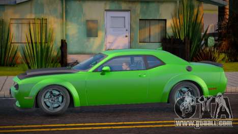 Dodge Challenger SRT Demon 2018 Cherkes for GTA San Andreas