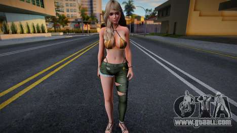 DOAXVV Amy - Skinny Shark Sickick v1 for GTA San Andreas