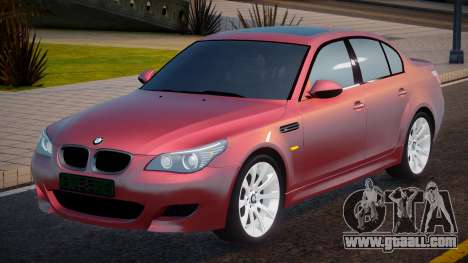 BMW M5 E60 Chicago for GTA San Andreas