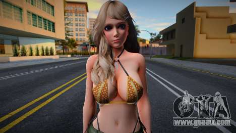 DOAXVV Amy - Skinny Shark Sickick v1 for GTA San Andreas