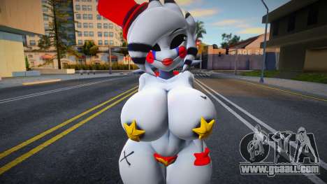 Fnia Marie The Puppet [Nude With Lefty Accesory] for GTA San Andreas