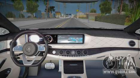 Mercedes-Benz S63 AMG W222 Oper for GTA San Andreas