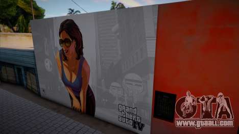 GTA IV Girl Murl for GTA San Andreas