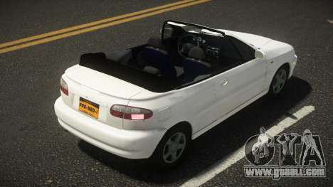 Daewoo Lanos Cabrio V1.1 for GTA 4