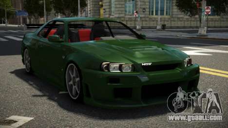 Nissan Skyline R34 XS V1.1 for GTA 4