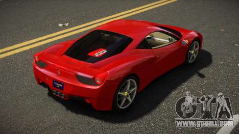 Ferrari 458 Italia GT-X for GTA 4