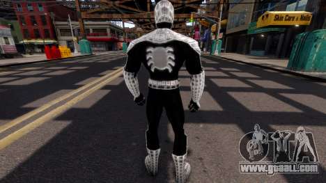 Spider-Man White Skin for GTA 4