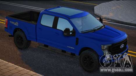 Ford Super Duty Tremor 2020 Blue for GTA San Andreas