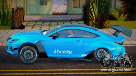Lexus RC F Pandem for GTA San Andreas