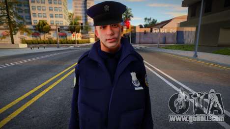 NYPD Winter for GTA San Andreas