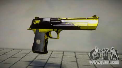 Deagle (Yellow-Black) Etexuro Mods for GTA San Andreas