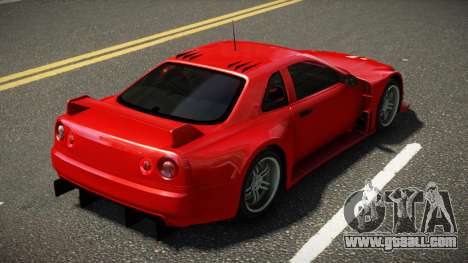Nissan Skyline R34 RX-S for GTA 4