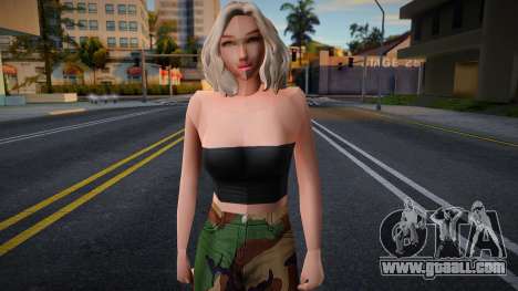 New Girl Blonde for GTA San Andreas