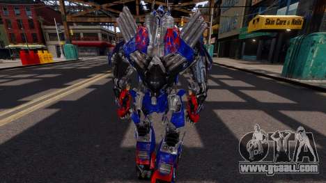 Optimus Prime age of extinction for GTA 4