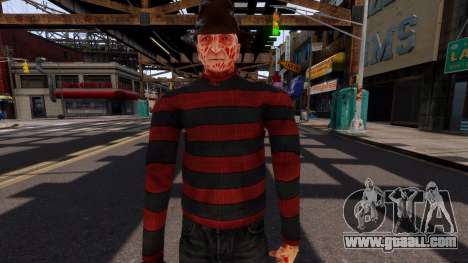 Freddy Krueger PED for GTA 4