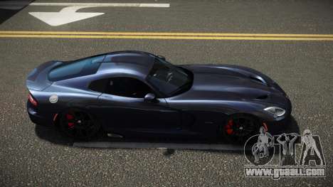 Dodge Viper SRT GT-S SC for GTA 4
