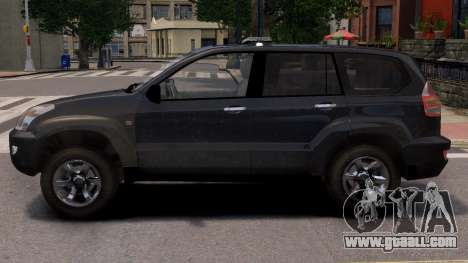 Toyota Prado Black for GTA 4