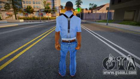 Man in Blue Clothes for GTA San Andreas