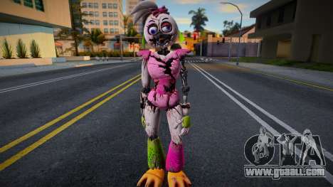 Shattered Glamrock Chica for GTA San Andreas