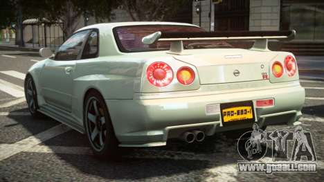 Nissan Skyline R34 GT-R S-Tuning for GTA 4