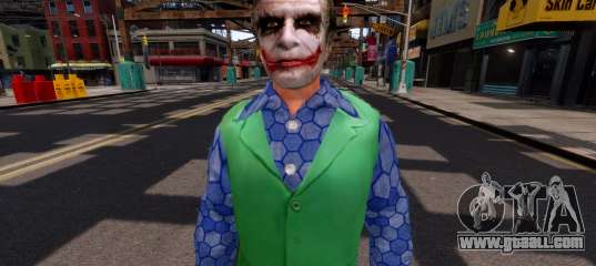 The Joker skin v1.0 for GTA 4