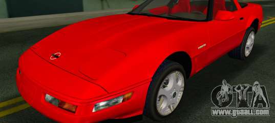 Chevrolet Corvette Grand Sport TT Black Revel for GTA Vice City