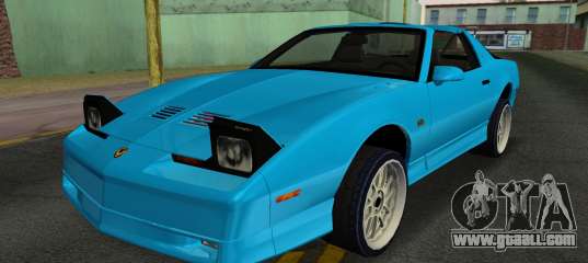 Pontiac Firebird Trans Am GTA TT Black Revel for GTA Vice City