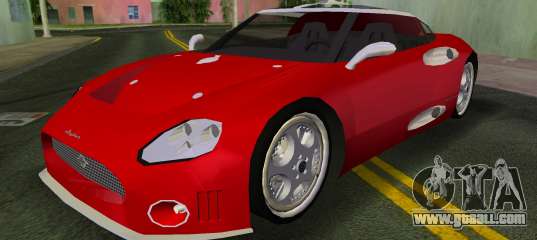 Spyker C8 Laviolette for GTA Vice City