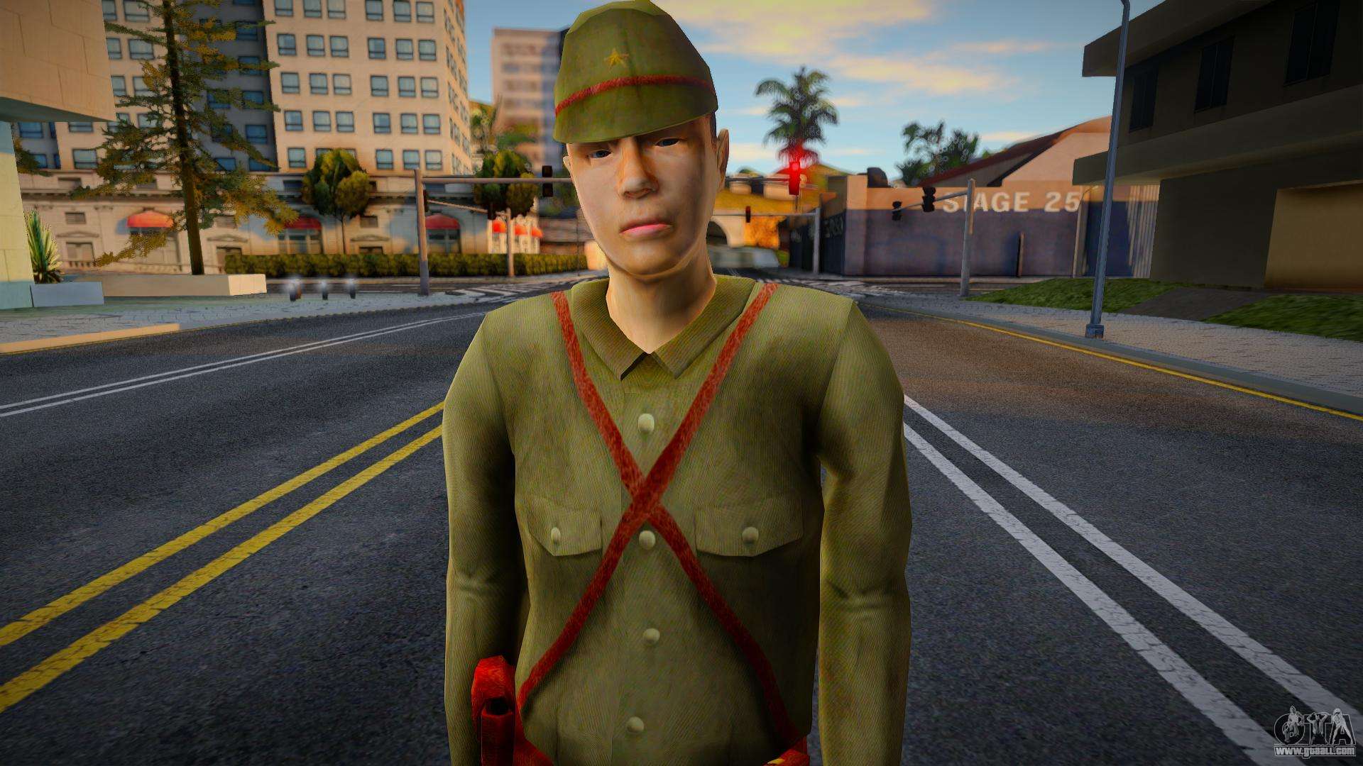 Soldado Japones WW2 for GTA San Andreas