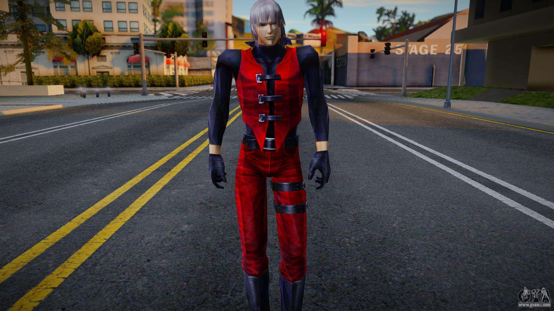 Download Demon Dante from the game Devil May Cry 4 for GTA San Andreas