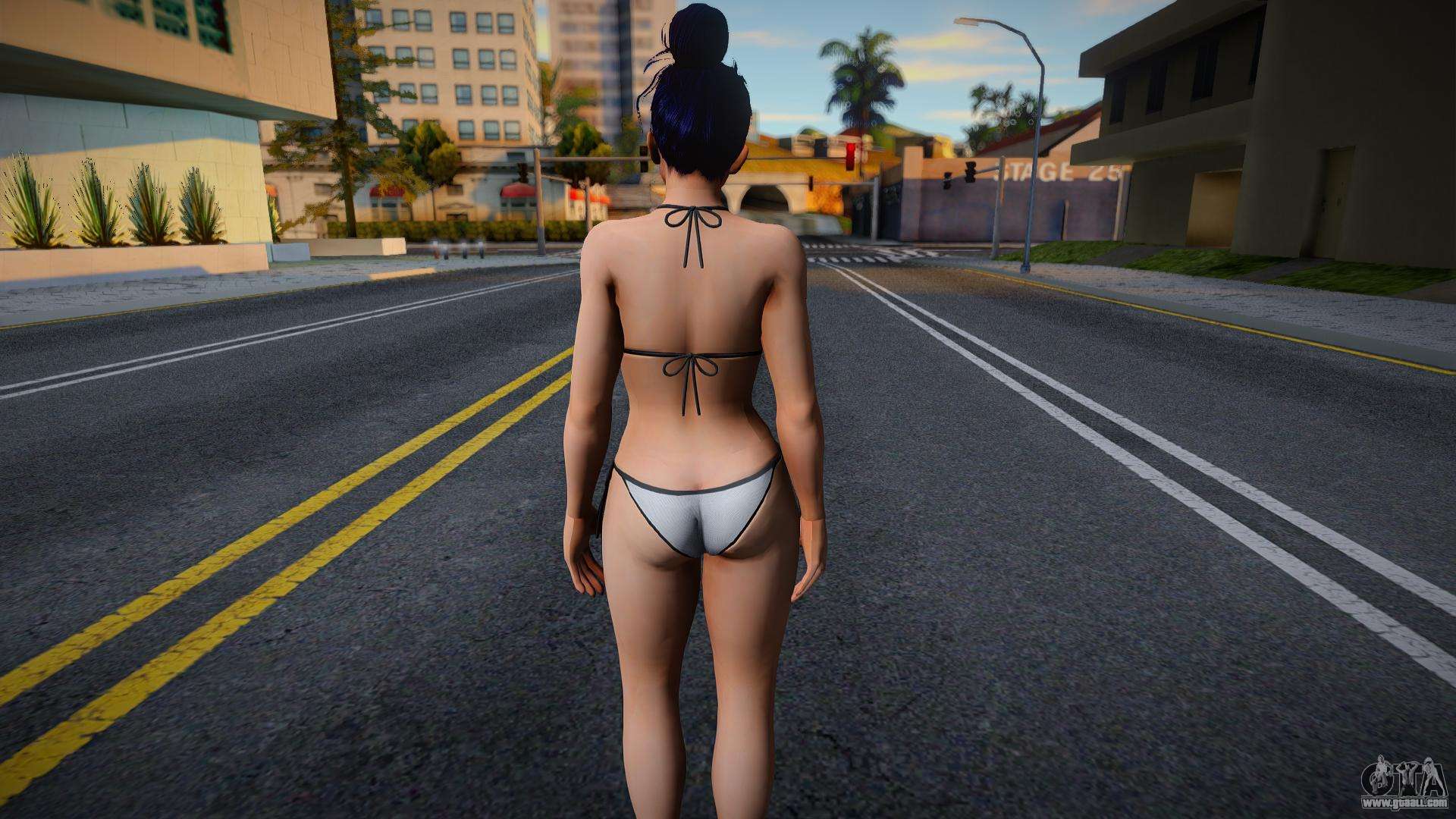 Niotengu in sexy lingerie for GTA San Andreas