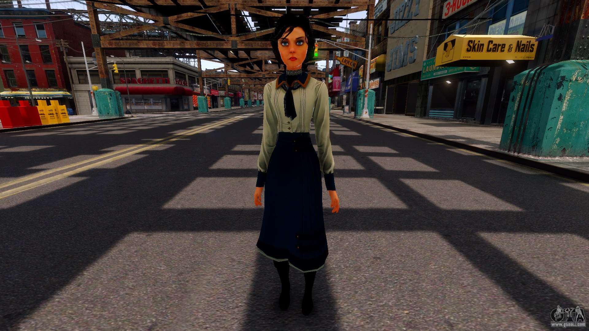 GTA 5 Elizabeth from Bioshock Infinite Mod 