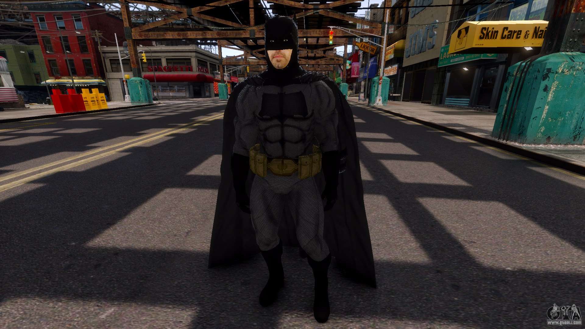 Jim Gordon Batman skin mod for Batman Arkham City by