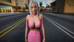 Girl in pink outfit for GTA San Andreas