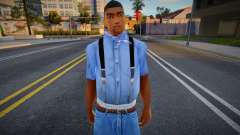 Man in Blue Clothes for GTA San Andreas
