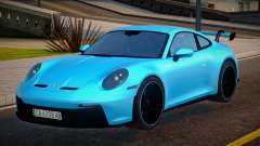 Porsche 911 GT3 2022 Blue Variant for GTA San Andreas