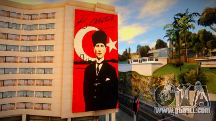 Billboards K.Ataturk for GTA San Andreas