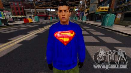 CR7 Cristiano Ronaldo Skin for GTA 4