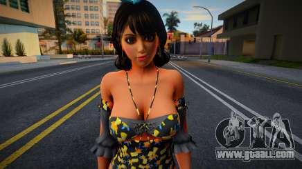 Josie Rizal in a sexy Simpsons swimsuit for GTA San Andreas