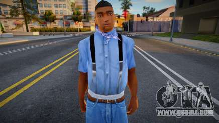 Man in Blue Clothes for GTA San Andreas