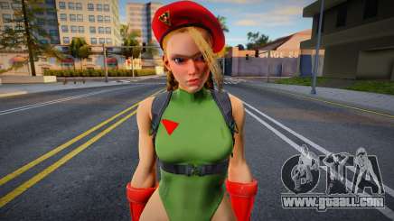 Street Fighter 6 Cammy Classic for GTA San Andreas