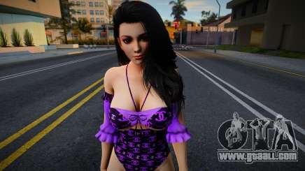 Momiji in a sexy Chanel swimsuit for GTA San Andreas