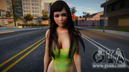 Kokoro in a Louis Vuitton swimsuit for GTA San Andreas