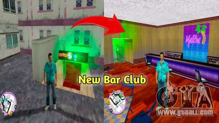 New Bar Club Map Mod for GTA Vice City