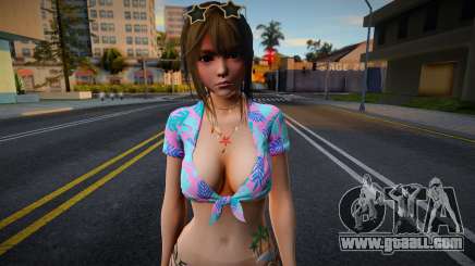 Misaki in a sexy outfit for GTA San Andreas