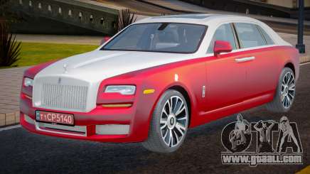 Rolls-Royce Ghost 2019 UA Plate for GTA San Andreas