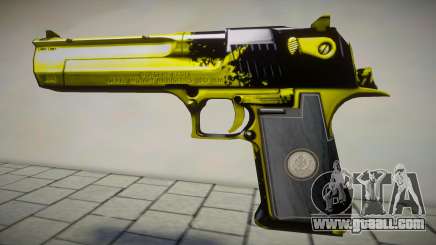 Deagle (Yellow-Black) Etexuro Mods for GTA San Andreas