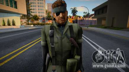 Naked Snake (with bandana and eyepatch) from Met for GTA San Andreas