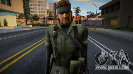 Naked Snake (with bandana and without eyepatch) for GTA San Andreas