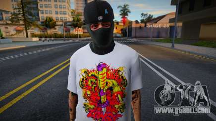 Drip Boy (New T-Shirt) v6 for GTA San Andreas